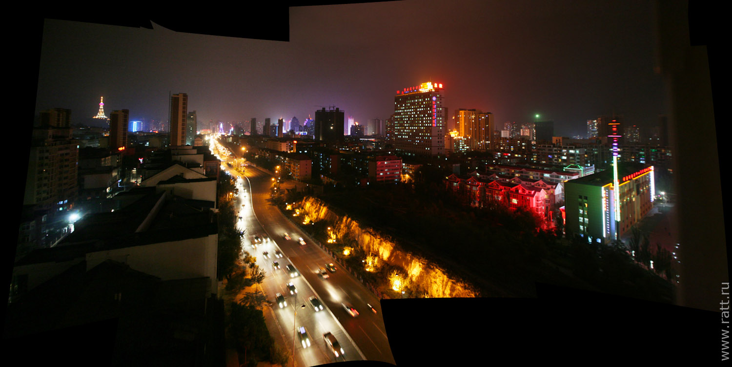 Xining at night